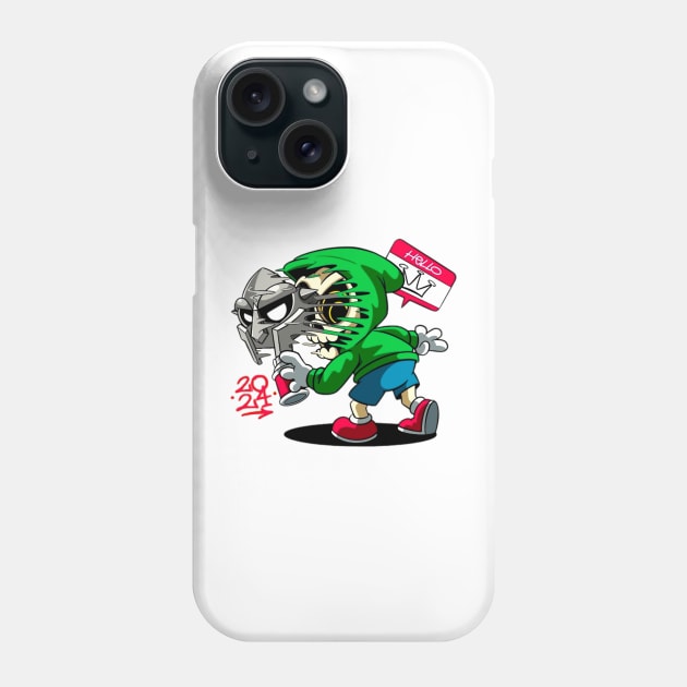 Grinning bonehead Phone Case by CazzyShop