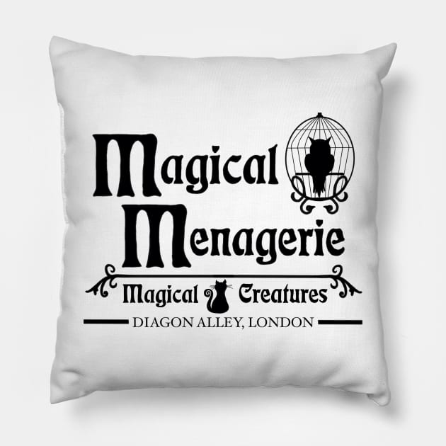 Magical menagerie Pillow by RayRaysX2