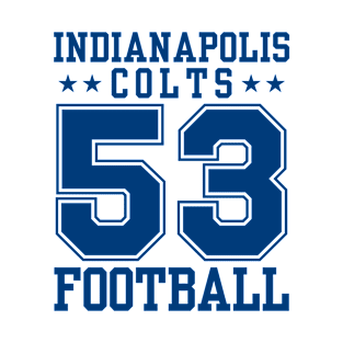 Indianapolis Football 1953 Edition Vintage 2 T-Shirt