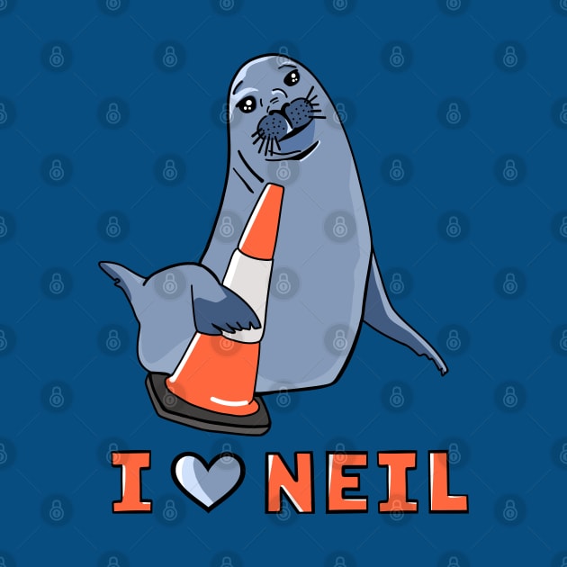 I Love Neil the Seal by Sparkleweather