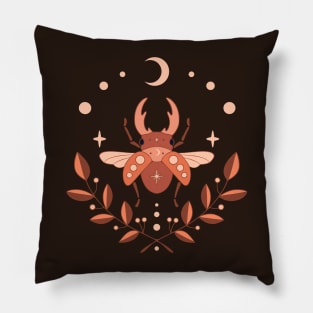 Celestial beetle Pillow