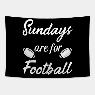 Sundays are for Football Tapestry