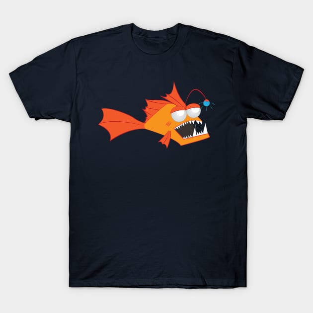 Alt Angler Design - Angler Fish - T-Shirt