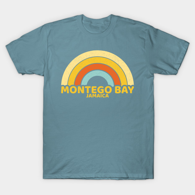 Disover Retro Montego Bay Jamaica - Montego Bay Jamaica - T-Shirt