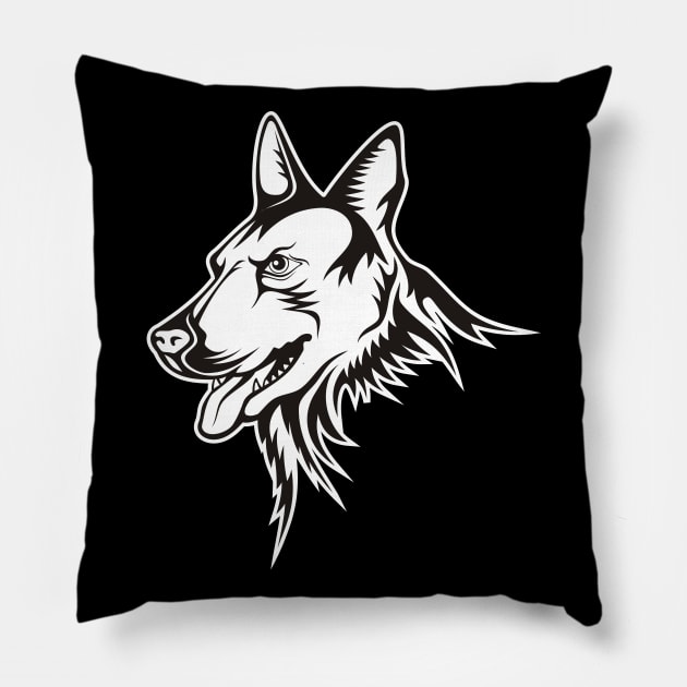 German Shepherd Pillow by sifis