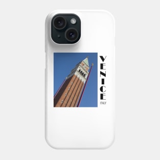 St. Mark bell tower in Venice Phone Case