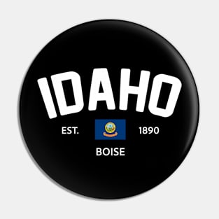 Idaho Collegiate Preppy Pin