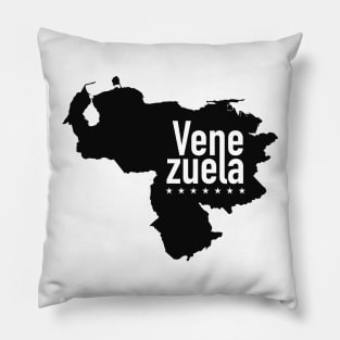 Venezuela Map 7 estrellas Pillow