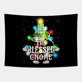 The Blessed Gnome Christmas Matching Family Group Tapestry