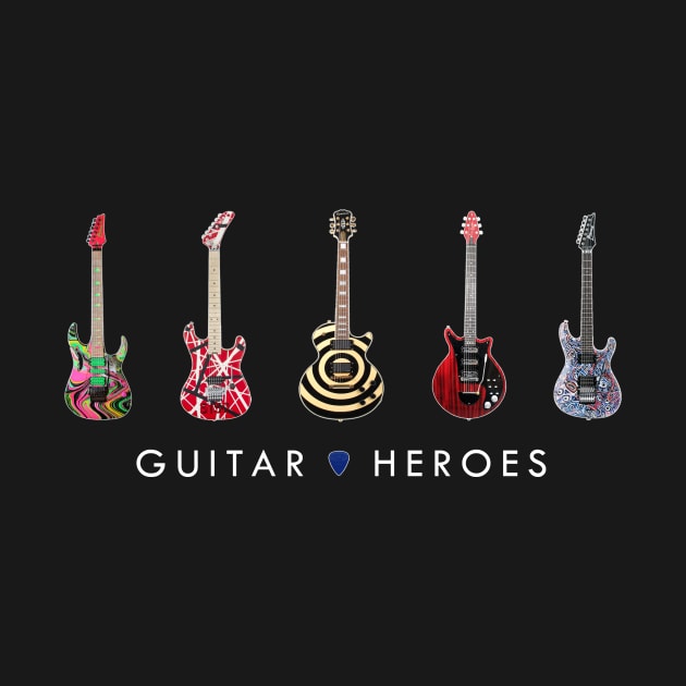 Guitar Heroes Collection by JJW Clothing