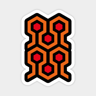 The Shining Carpet Pattern Magnet