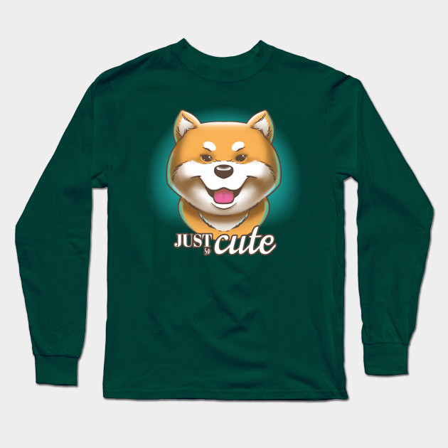 Just So Cute Shiba Inu Dog Shiba Inu Long Sleeve T Shirt