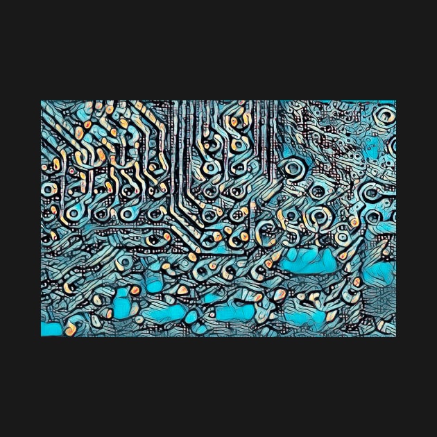 Abstract Circuit Board Texture by stuartchard