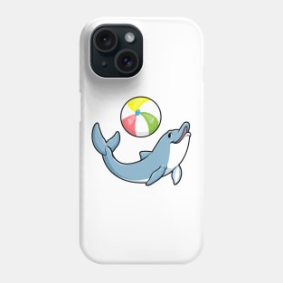 Dolphin at Swimming with Water polo Phone Case