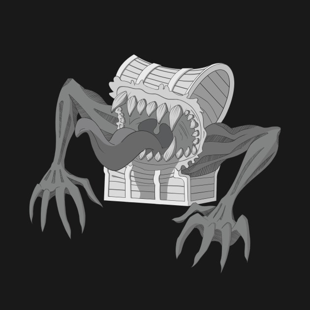 Black and White Mimic by DOGwithBLANKET