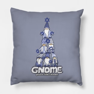 Gnome Place Like Home- Hanukkah Pillow