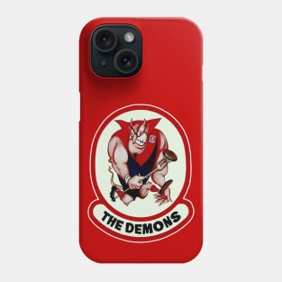 AFL - Melbourne Demons - RETRO STYLE LOGO Phone Case