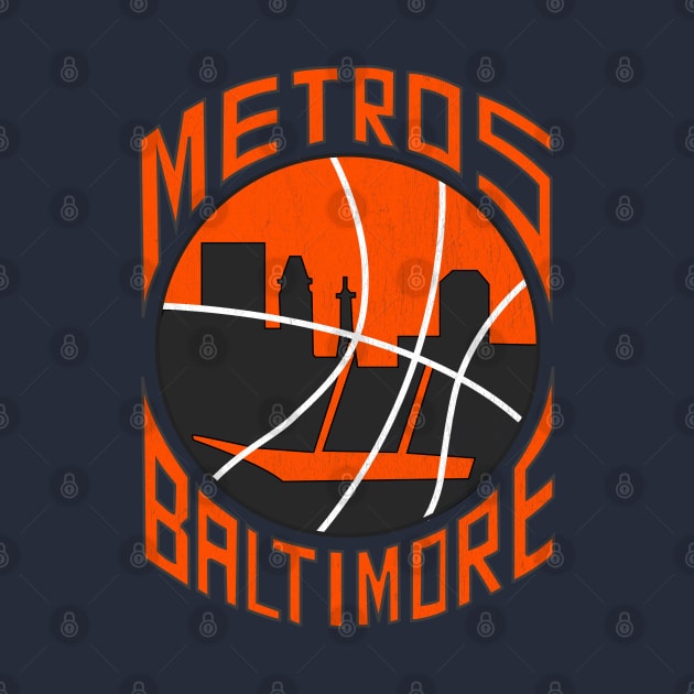 DEFUNCT - Baltimore Metros Basketball by LocalZonly