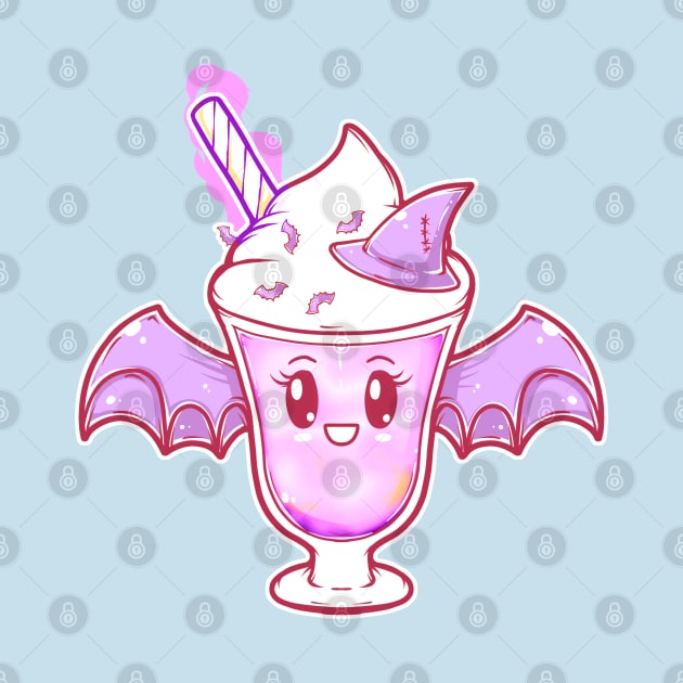 Cute Bat Pastel Goth Sundae by Witchy Ways