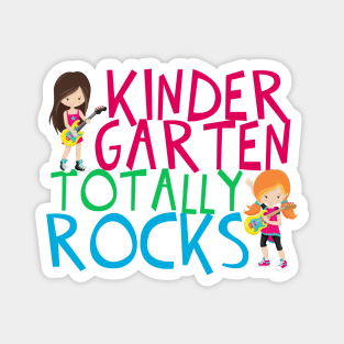 Kindergarten Totally Rocks Magnet