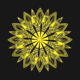 Mandala (yellow) T-Shirt