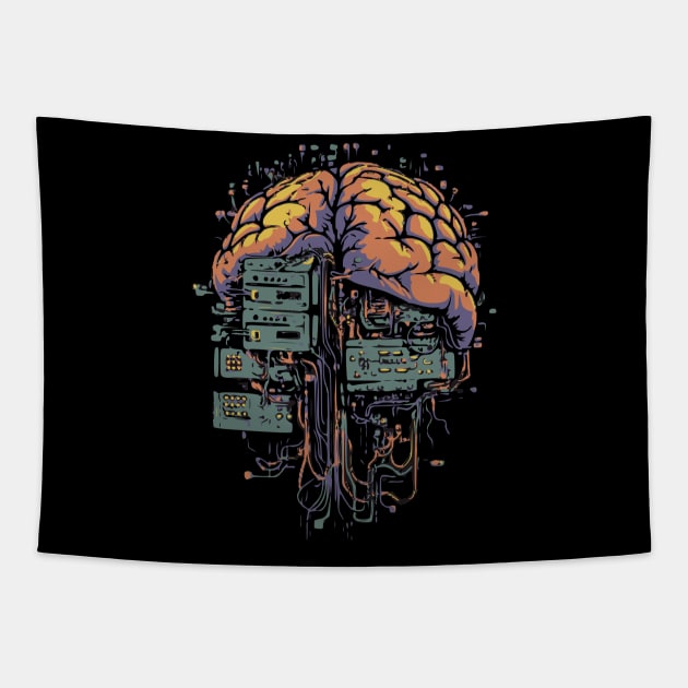 My Brain Has Too Many Tabs Open Tapestry by Pixy Official