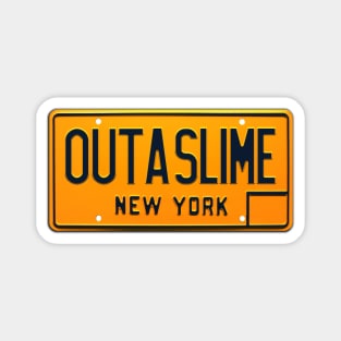Outa Slime License Plate Magnet