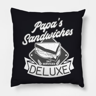 Papas Sandwiches Deluxe Pillow
