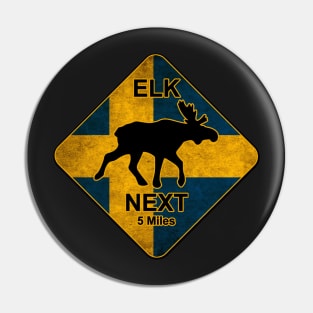 Swedish elk Pin