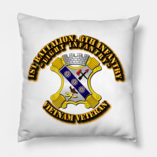 1st Battalion, 8th Infantry [Light Infantry] w OUT SVC Ribbon Pillow