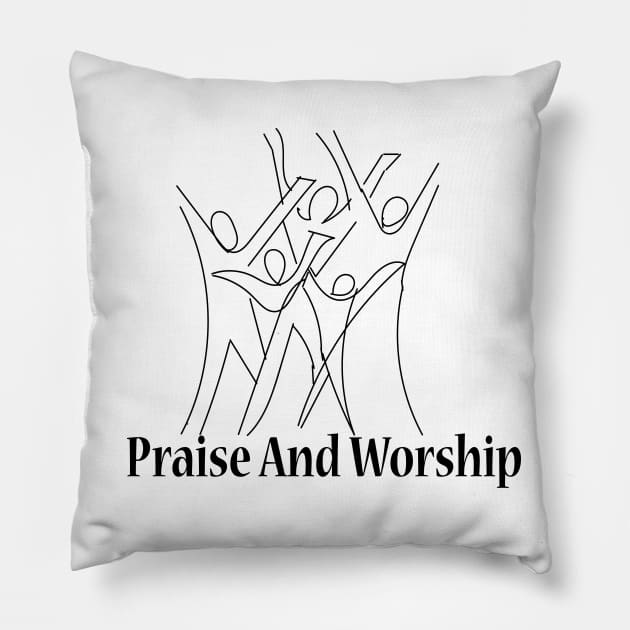 Praise And Worship Pillow by FlorenceFashionstyle