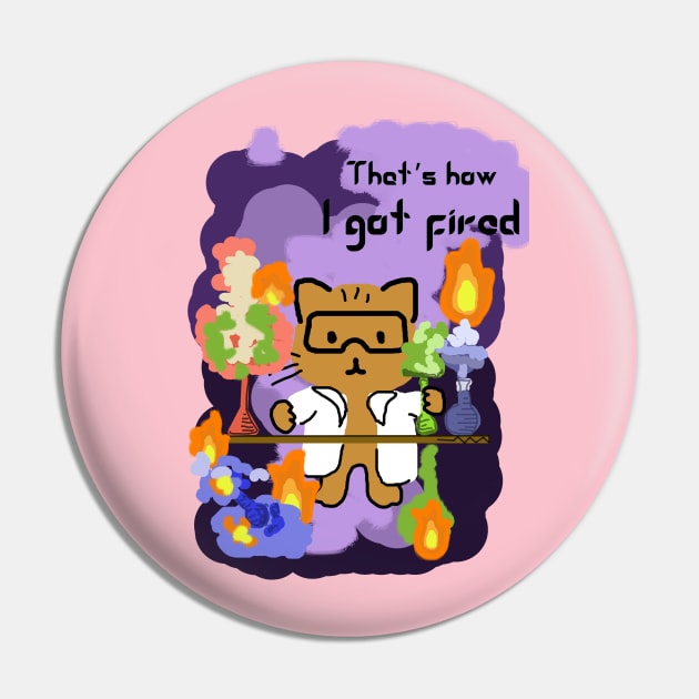 CAT AT CHEMISTRY LAB Pin by HAVE SOME FUN