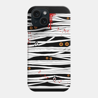 Halloween Mummy Bandages Creepy Eyes Phone Case