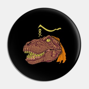 Buccaneer Dino - Pirate TREX Pin