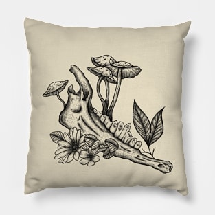 Animal Jaw Bone Design Pillow