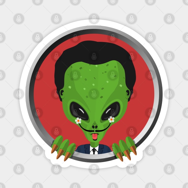 Alien 2 Magnet by PedroVale