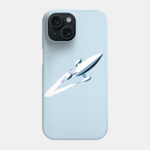 Rocket 1 Phone Case by RR_Designs