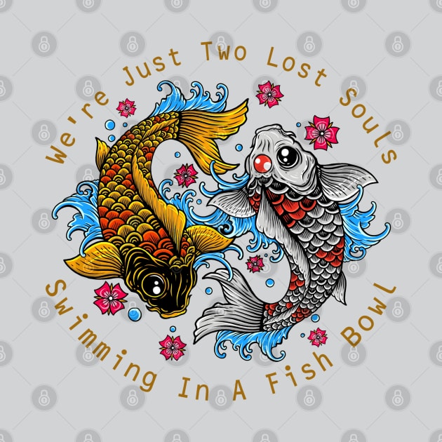 KOI FISH LOVER by DMD Art Studio