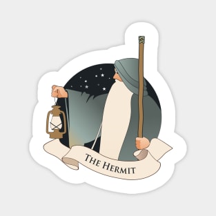 Tarot Arcana: The Hermit Magnet