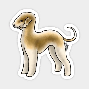 Dog - Bedlington Terrier - Cut - Sandy Magnet