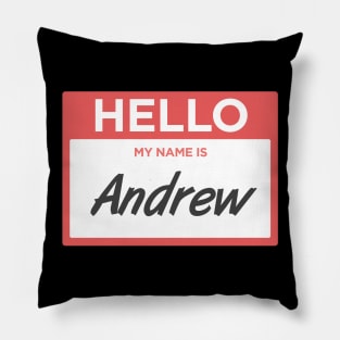 Andrew | Funny Name Tag Pillow