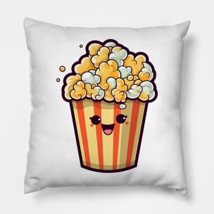 Cute Kawaii movie popcorn Pillow