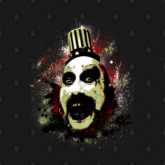 Fear the Clown Captain Spaulding Unleashed by Iron Astronaut