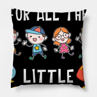 I Love My Job For All The Little Reasons Pillow