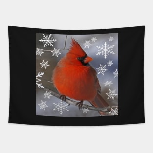 Cardinal Art Beautiful Heaven Sent Messengers From Heaven Male Red Cardinal Tapestry