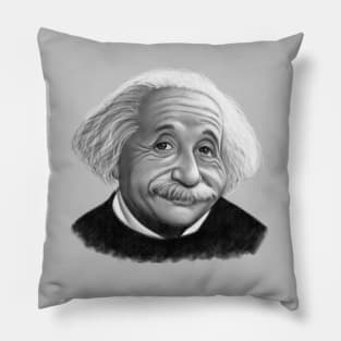 Albert Einstein Caricature Pillow