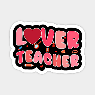 Love For Teacher Valentine's Day Magnet