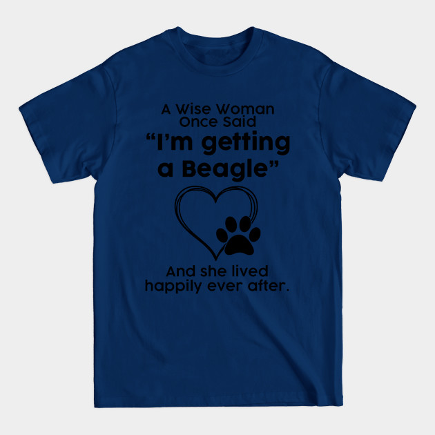 Discover Beagle crazy dog mom gift . Perfect present for mother dad friend him or her - Beagle - T-Shirt