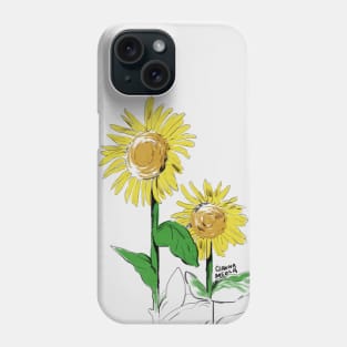 Sun Flowers Phone Case