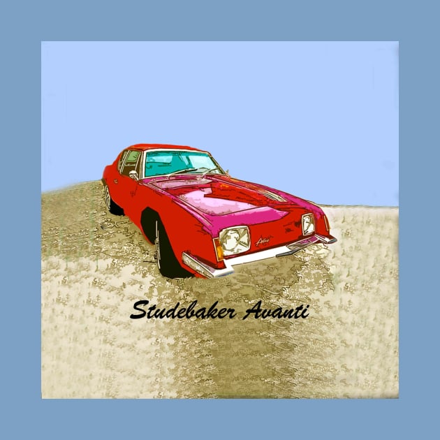 Studebaker Avanti Vintage Classic Car by CarloVaro